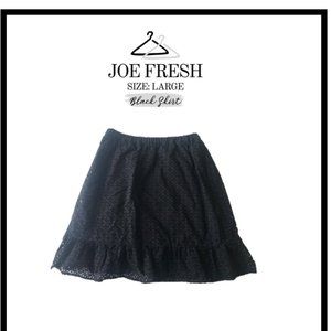 Black Skirt by Joe Fresh - Size Large